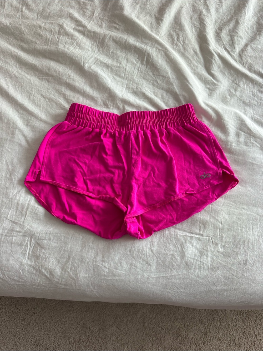 ALO Yoga Hot Pink Shorts